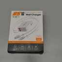 65W for MacBook Pro Charger,5-in-1 Retractable Wall Charger Plug for iPhone 17, 3.94 ft PD USB C&Lightening Cable&3 Ports, Fast Charging Block for Mac Book Pro/Air, M1 M2 M3 M4, iPad Pro,Galaxy,Pixel