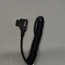 SMALLRIG D-TAP to BMPCC 4K/6K Coiled Power Cable Suitable for Blackmagic Pocket Cinema Camera 4K / 6K for V Mount Gold Mount Battery, Weipu SF6 2 Pin Female to P Tap, 15 inch - 47 inch Length - 4761