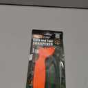 AccuSharp Knife Sharpener, Ergonomic Comfortable Handle, Compact & Easy to Use, Restore and Hone Straight & Serrated Knives, Blaze Orange