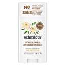 Schmidt's Aluminum-Free Vegan Deodorant Vanilla & Oat Milk with 24 Hour Odor Protection, for Women and Men, Natural Ingredients, Cruelty-Free, 2.65 oz