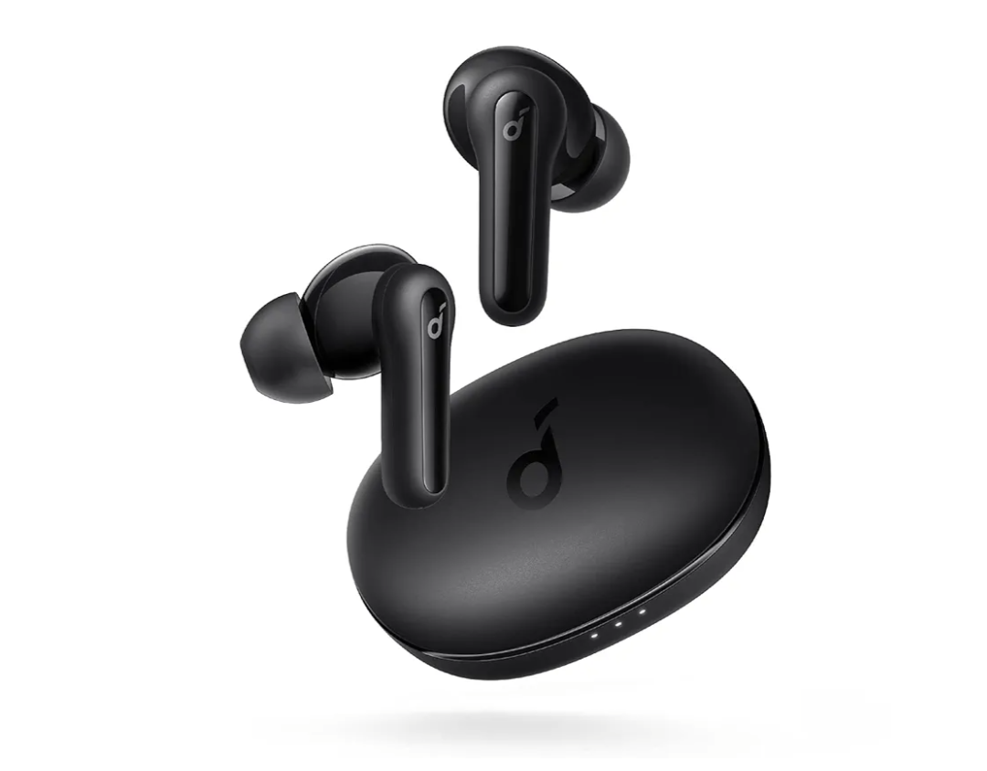 Soundcore Anker Life P2 Mini True Wireless Bluetooth 5.2 Earbuds Headphones, Black