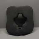 Bed Sore Cushion for buff & Wheelchair Cushion for Bedsores Prevention - Pain Relief for the Bedridden and Elderly- hemorrhoids treatment, Sciatica, Pressure Sores, Prostate Pillow, Coccyx, Post Natal (Black)