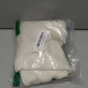 decorUhome Chenille Cream White Throw Pillow Covers 16x16 Inch Set of 2, Decorative Soft Couch Pillow Covers Solid Dyed Accent Farmhouse Neutral Square Pillow Cases for Sofa