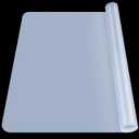 LEOBRO Large Silicone Mat, 23.4 x 15.6 Clear Silicone Mats for Crafts, Play Dough Mat, for Resin Molds, Clay, Paint, Arts and Crafts, Medium Thickness 0.75 MM