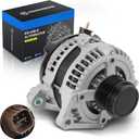 11402N 27060-36011 Alternator 2.5L for Toyota Camry L/LE/SE/XLE/XSE 2.5L L4 2012-2015, for RAV4 2.5L L4 2009-2012, for Toyota Scion TC 2.5L L4 2011-2016, OE# 1042102270 1042102340 1042102341