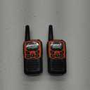 Walkie Talkies, MOICO Long Range Walkie Talkies for Adults with 22 FRS Channels, Family Walkie Talkie with LED Flashlight VOX LCD Display for Hiking Camping Trip (Orange 2 Pack)
