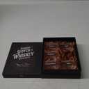 Whiskey, Scotch, Bourbon Tasting Glasses | Set of 6 | Professional 3.5 oz Stemless Tulip Shaped Tasting and Nosing Copitas | Small Crystal Snifters Gift Sniffers for Sipping Neat Liquor