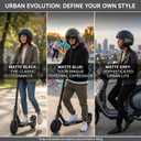Westt Open Face Motorcycle Helmet, 3/4 Motorcycle Helmet DOT Approved, Lightweight Moped Helmet with Built-in Sun Visor, Quick Release Strap, Removable Washable Liner, Scooter Helmet for Adults