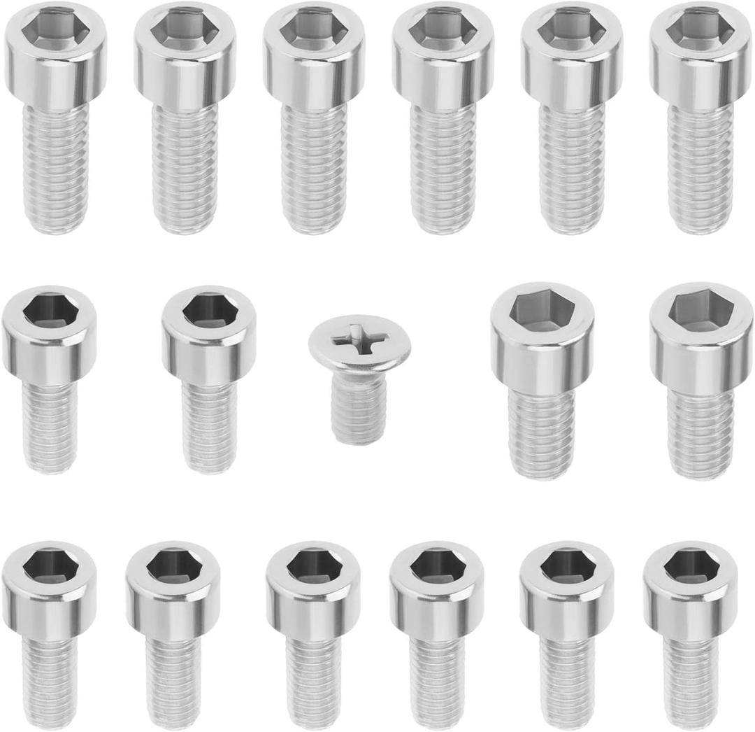 1 Set of Coffie Machine Boiler Bolts 304 Grade Stainless Steel Bolts for Boiler Group Compatible with Gaggia Classic Boiler