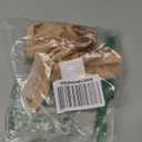 OnGossamer Women's Cabana Cotton Bralette (Large, Champagne)