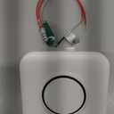 Wireless Doorbell Chime - Compatible with Google Nest Doorbell (Wired, 2nd Gen) and Google Nest Doorbell (Battery) with Wired Transmitter (1 Video Doorbell Extender 1 Receiver