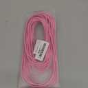 PerkHomy Bungee Shock Cord Rope Marine Grade Heavy Duty Polyester Bungie Elastic Stretch String for Kayak Strap Tarp Tie Down Canopy Boating Camping Tent Crafting Patio （Pink-1/ 8 x 50'）