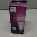 Philips Hue Smart 100W A21 LED Bulb - White and Color Ambiance Color-Changing Light - 1 Pack - 1600LM - E26 - Indoor - Control with Hue App - Works with Alexa, Google Assistant and Apple Homekit