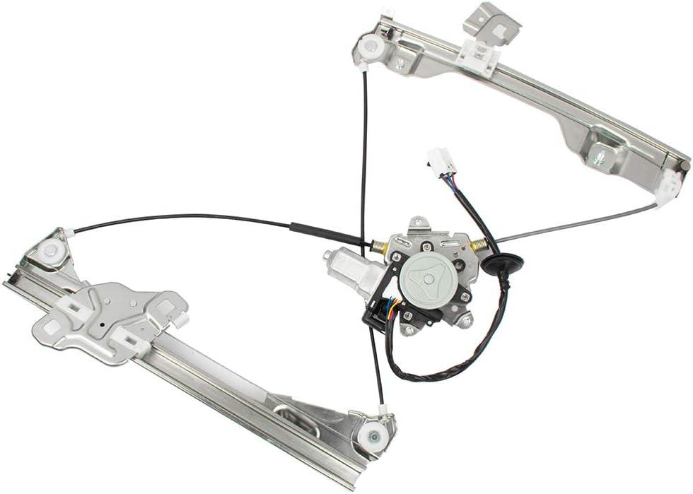 Power Window Regulator w/Motor Front Right Passenger Side fits for 2003-2009 For Nissan 350Z 751-061 80720CD01A