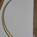 TokeShimi Brushed Gold Round Mirror 24 Inch Gold Round Vanity Bathroom Mirror for Wall Aluminum Alloy Matte Metal Frame Modern Gold Circle Mirror Fit in Minimalist Multi Style Home Decor