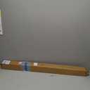 AOSKY Blackout Roller Shades Cordless Blinds for Windows, Free-Stop Shades with Valance, Thermal Insulated Fabric, UV Protection, Natural Woven Blinds for Home and Office (35.5" W x 72" H, Black)