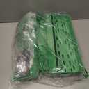 SPACELEAD Slim Storage Cart 4 Tier,Bathroom Organizer Rolling Utility,Mobile Shelving Unit Slide Out for Office, Kitchen, Laundry Room & Narrow PlacesGreen