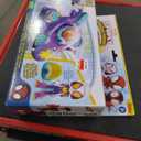 Spidey and His Amazing Friends Web-Spinners Ghost-Spider with Glide Spinner, Car Playset with Vehicle, 4-Inch Scale Marvel Action Figure and Accessory, Toy Cars for Kids 3 and Up