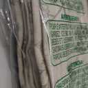 jinchan Floral Kitchen Curtains 45 Inch Linen Tier Curtains Farmhouse Cafe Half Window Drapes for Small Windows Light Filtering Sage Green on Beige for Living Room Bathroom Back Tab 2 Panels