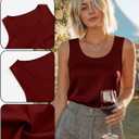 3 Pack Women's Satin Tank Tops Silk Camisole Sleeveless Scoop Neck Work Undershirt Dressy Shirt Lady Blouse Summer (XXL)