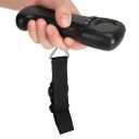 Ocs‑8 44kg/97lb Electronic Weight Luggage Scale LCD, Portable Digital LCD Electronic Weight Hanging Luggage Scale for Travelers