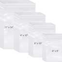 Kosiz 600 Pcs Clear Cellophane Bag Plastic Poly Shirt Bag Bulk Resealable Clothes Packing Self Adhesive Packages for Business Shipping(6'' X 9", 8'' X 10", 9'' X 12", 11'' X 14")