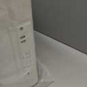 Leinuosen Dorm Twin Headboard with 2 Outlets White Leather Minimalist