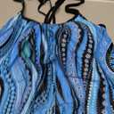 Yonique Modest Tankini Tops for Women - Loose Fit Swim Tops No Bottom (Blue, XXXL)