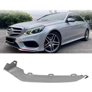 Front Bumper Trim Molding For Mercedes Benz E-Class W212 E250 E350 E400 E500 E550 2014 2015 2016 Left Side Chrome Trim A2128852774 (Left Side)
