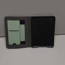 CoBak Case with Stand for Kindle Paperwhite 12th Gen 2024 Released (7") & Kindle Colorsoft Signature Edition - Durable PU Leather Cover with Auto Sleep Wake, Card Slot, Hand Strap Feature, Sage Green