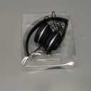 GPX IAH57B Wired Headphones Padded 3-d Accs Swivel Earcups/adjustable Headband