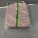 Bible Cover Case for Women Large Bible Bag with Soft Handle & Shoulder Strap, Bible Carrying Case for Women Bible Cover with Multi-Pockets, Bible Holder for Study Supplies Gift for Christian (Pink)