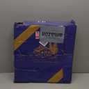 16" Lazy Susan Oak Wood Turntable Organizer for Cabinet, Farmhouse Round Wooden Large Lazy Susan Organization and Storage for Dining Table, Pantry, Kitchen, Bathroom, Countertop, Cupboard, Home Decor (Brown & Black)