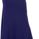 Azules Maxi Skirt for Women, Soft Stretchy Rayon High Waist Flowy Dressy Boho Long Skirts for Women 3XL