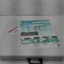 4-Foot, Height Adjustable, Fold in Half Table, Gray