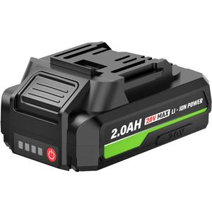 20V MAX 2.0 Ah Lithium-Ion Battery-Pack, Rechargeable Battery for RLBBM10 Leaf Blower (ONLY for BM10 Blower) 20V MAX 2.0 Ah Lithium-Ion Battery-Pack, Rechargeable Battery for RLBBM10 Leaf Blower (ONLY for BM10 Blower)