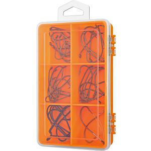 South Bend Bass Hook Assortment | 44-Piece Fishing Accessories