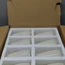 Modern White Small Ceramic Vase Set of 9 for Living Room Bedroom 5.9'' Minimalist Fresh Flower Vases for Home Decor Office Fireplace Centerpieces Nordic Style Gift for Fake Plant 9 Pack