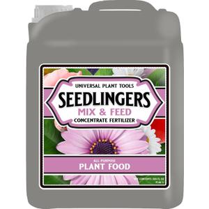 Seedlingers Mix & Feed All Purpose Plant Food 5 Gallon Concentrate