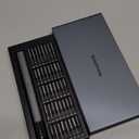 Mini Electric Screwdriver Set, Small Electric Precision Screwdriver with 5 Torque Levels, Max 0.75N.m, 500mAh Battery, 50-in-1 Cordless Power Screwdriver Kit for Laptop, Phone & Electronics Repair