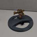 Melnor 9538 Deluxe Pulsating Sprinkler with Weighted Base, Basic, Black