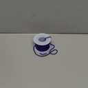 Dowarm 10 Yards 2MM Crystal Rhinestone Close Chain Trim for Sewing Crocs Shoes Clothes Cups, SS6 Claw Rhinestone Chain for Craft Jewelry Wedding Bouquet DIY Decoration, Dark Blue/Sapphire