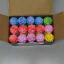 Jyusmile Valentines Day Cards for Kids School - 30 Packs Moon Bouncy Balls, Valentines Day Gifts for Kids, Valentine Party Favors for Classroom Prize Exchange, Goodies Bag Stuffers for Boys Girls