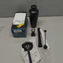 Houdini 5 Piece Bar Tool Set, Black