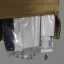 LazBlinds No Tools No Drill Cordless 1" Vinyl Mini Blinds, 100% Blackout Blinds for Indoor Windows, Room Darkening Privacy Window Blinds and Shades for Interior, 32" W x 64" H, White