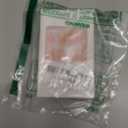 Medium Square Press on Nails White French Tip Fake Nails Nude Pink Press ons Acrylic False Nails Glossy Artificial Full Cover Stick on Nails for Women Girls 24 Pcs (B23)