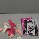 24Pcs Birthday Party Decorations - Pink Aluminum Film Balloons, Cartoon Theme Party Supplies for Girls