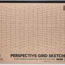 Koala Tools | Drawing Perspective (1 and 2-Point) Large Sketch Pad (2 Point - 9 x 12)