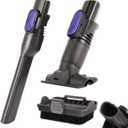 IX141 Vacuum Crevice Tool Brush Replacement Parts Compatible with Shark Pet Cordless Stick IX141 IZ462H IZ483H IZ363HT IZ361H IZ163H IZ362H Removable Two-in-one for D-Shaped Tool Brush Attachments