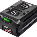 TenHutt 3000mAh Replacement Battery for Snapper XD 82V MAX Lithium-ion Battery BSB2AH82 / BSB4AH82 / BSB5AH82, Compatible with Briggs & Stratton Snapper Cordless Power Tools